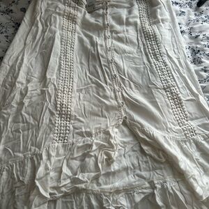 American Rag Cream Maxi Skirt